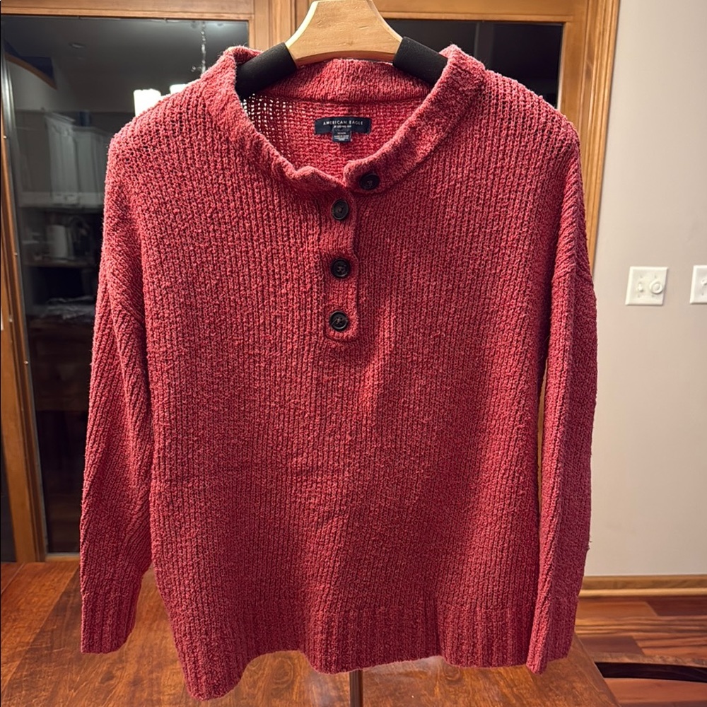 American Eagle Red Sweater